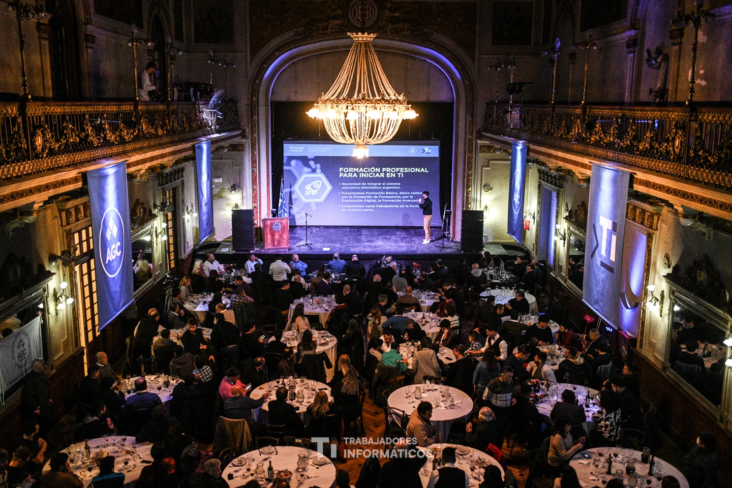 Comunidades informáticas en un encuentro
