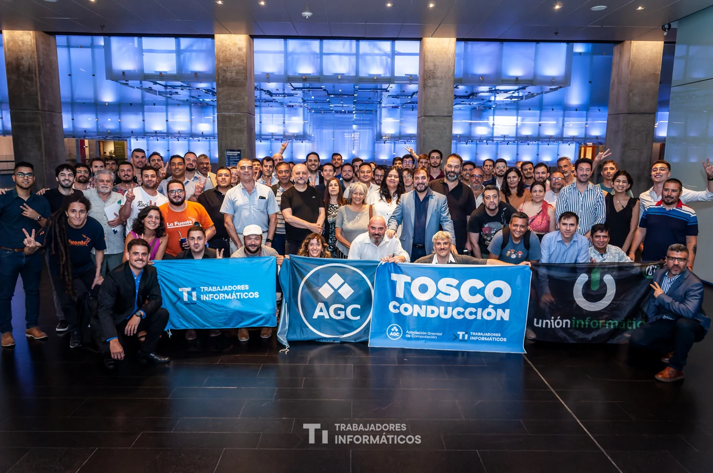 Comunidades informáticas en un encuentro