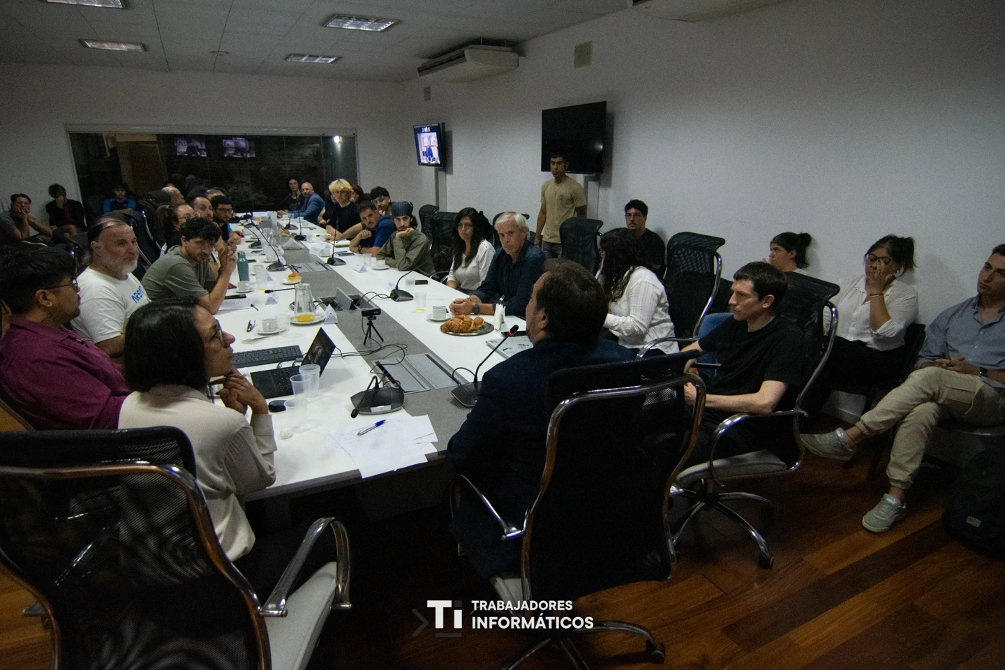 Comunidades informáticas en un encuentro