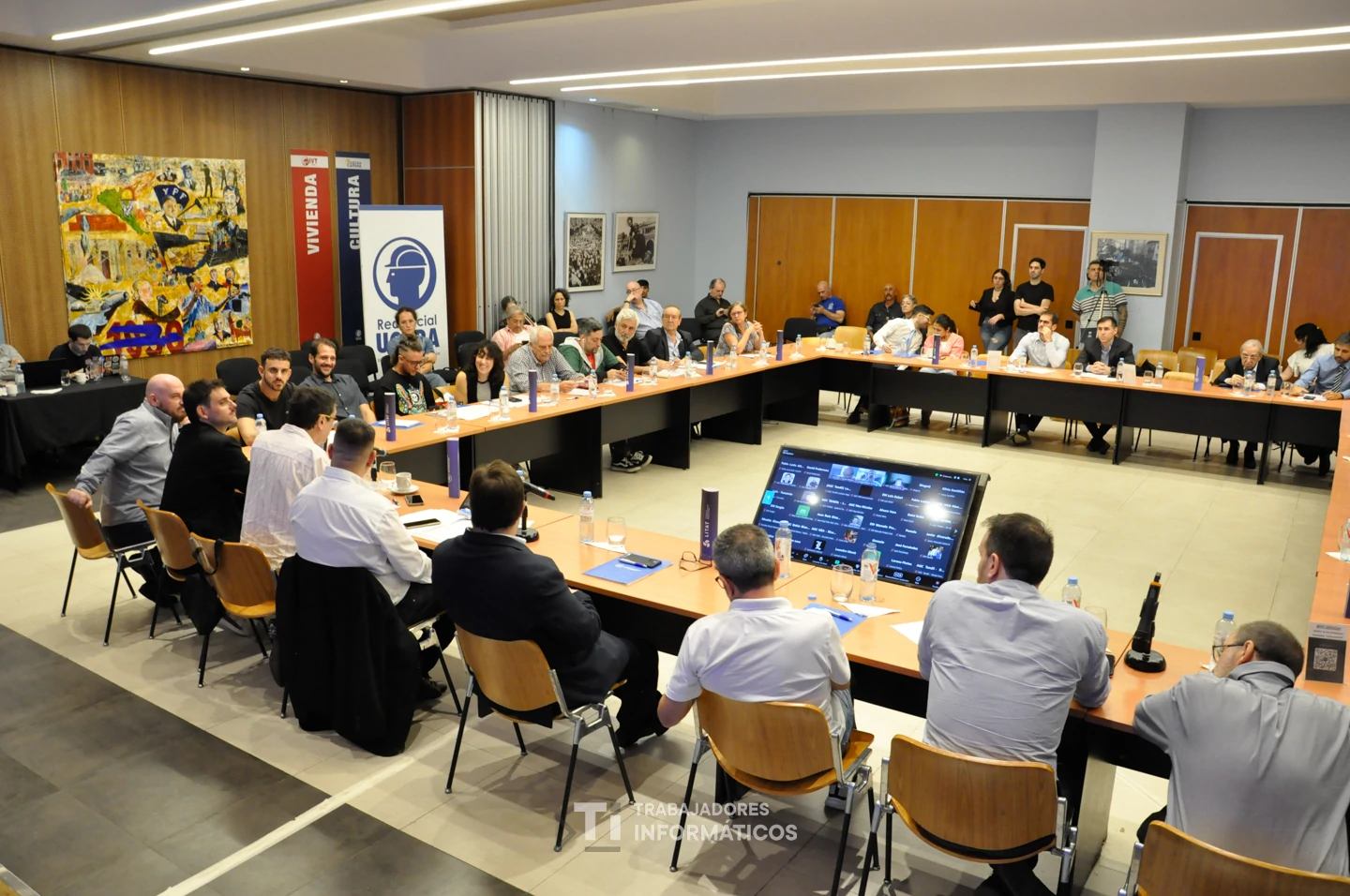 Comunidades informáticas en un encuentro